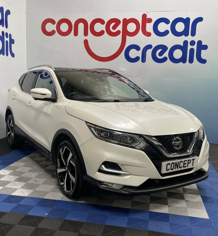 Nissan Qashqai Hatchback 1.3 Dig-t 160 Tekna White #2