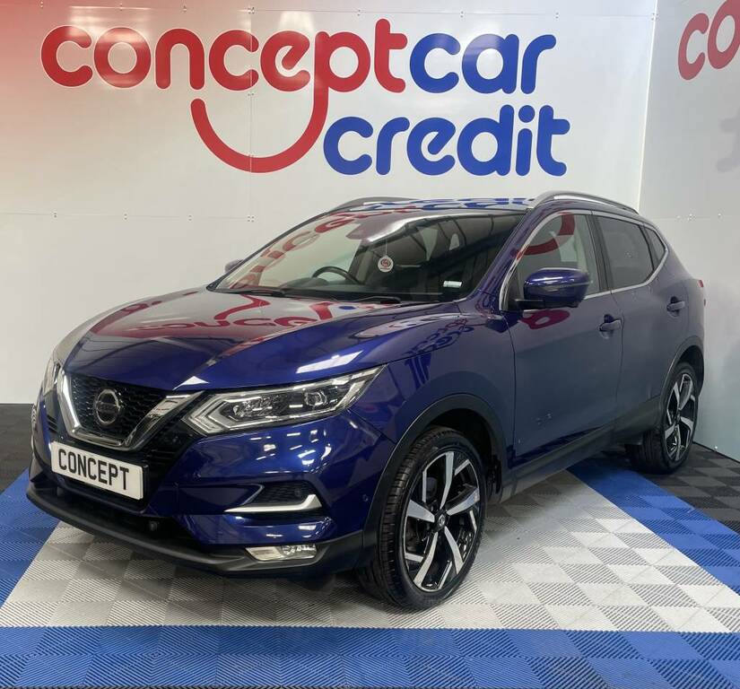 Nissan Qashqai Hatchback 1.3 Dig-t Tekna Blue