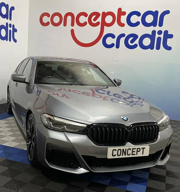 BMW 5 Series Saloon 530D Xdrive Mht M Sport Blue #2