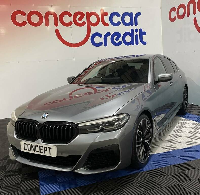 BMW 5 Series Saloon 530D Xdrive Mht M Sport Blue