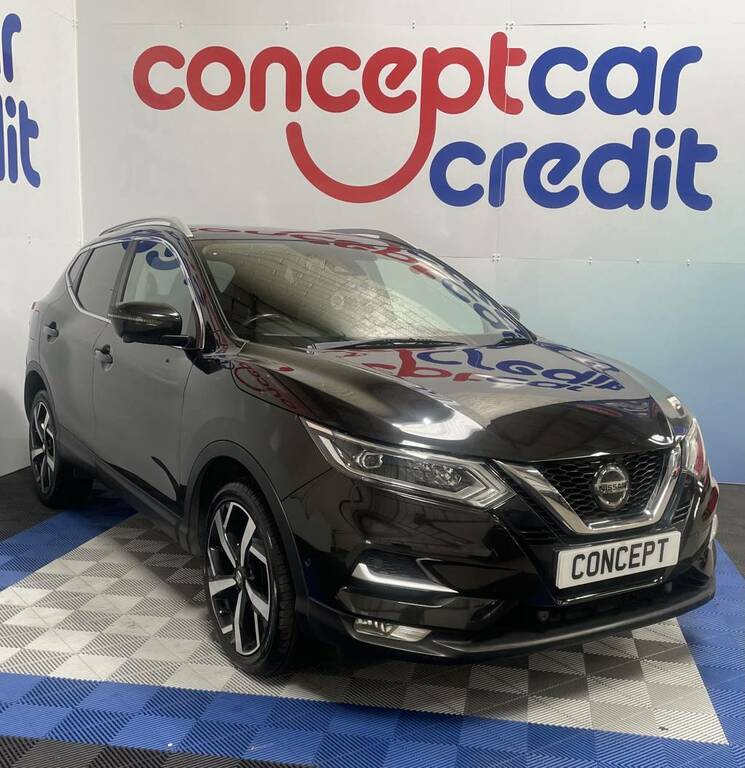 Nissan Qashqai Hatchback 1.3 Dig-t Tekna Black #2