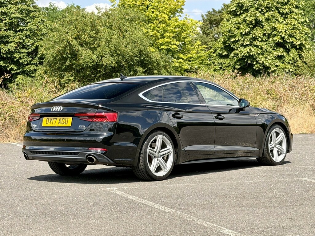 Audi A5 2.0 Tfsi S Line OY17AGU Black #4