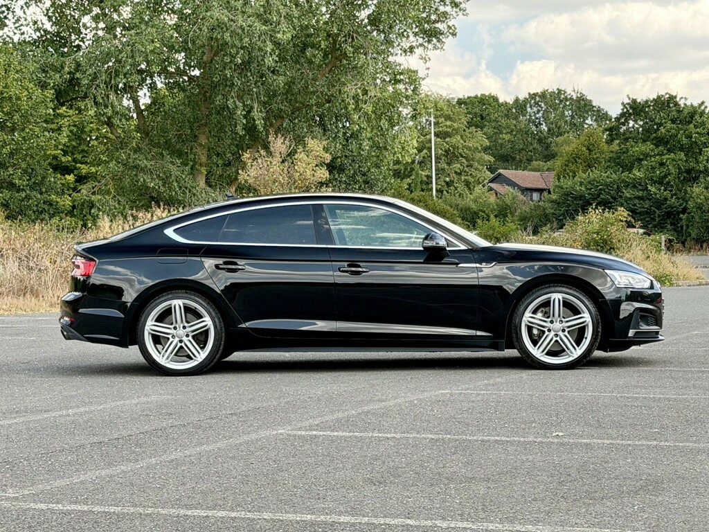 Audi A5 2.0 Tfsi S Line OY17AGU Black #6