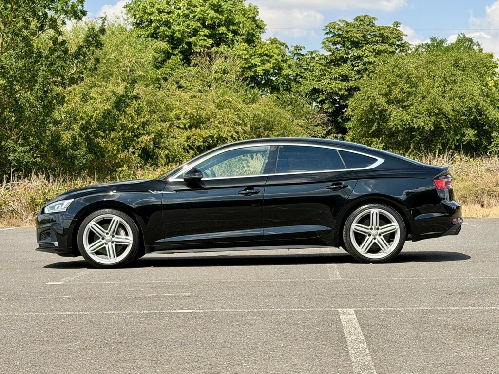 Audi A5 2.0 Tfsi S Line OY17AGU Black #5