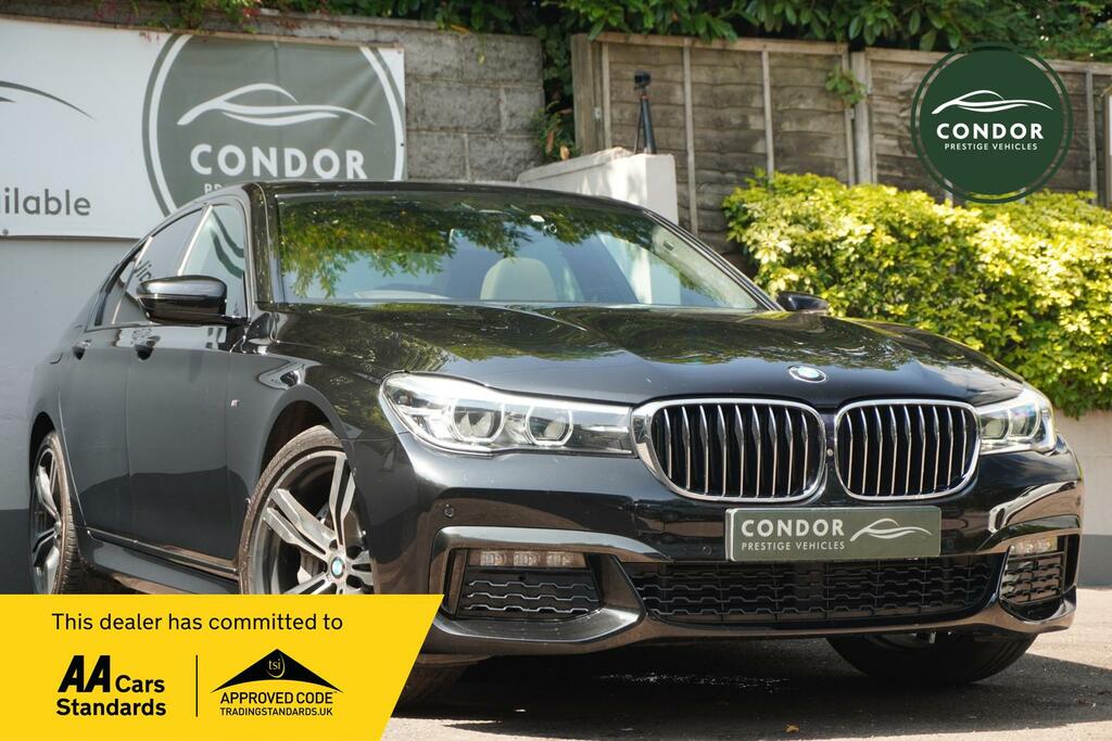 BMW 7 Series M Sport Black #3