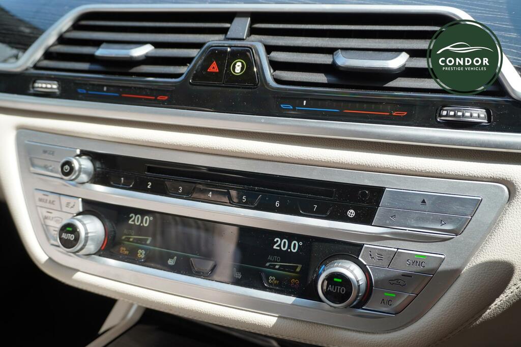 BMW 7 Series 730Ld Saloon Black #28