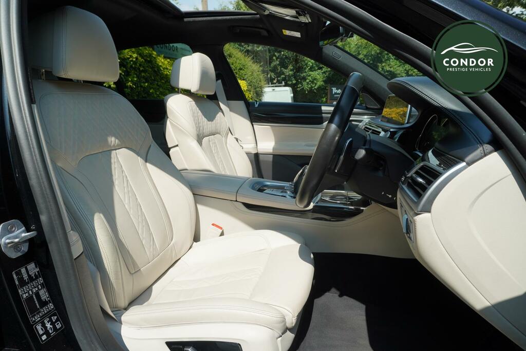 BMW 7 Series 730Ld Saloon Black #36
