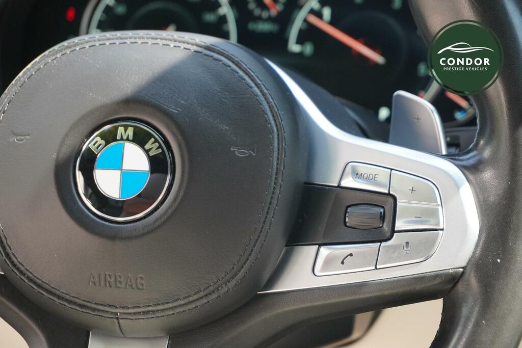 BMW 7 Series 730Ld Saloon Black #27