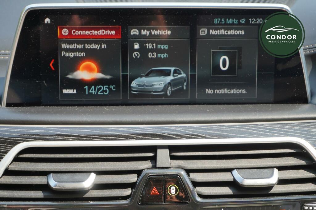BMW 7 Series 730Ld Saloon Black #23