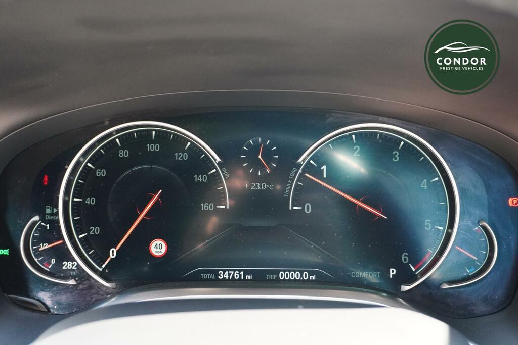 BMW 7 Series 730Ld Saloon Black #35