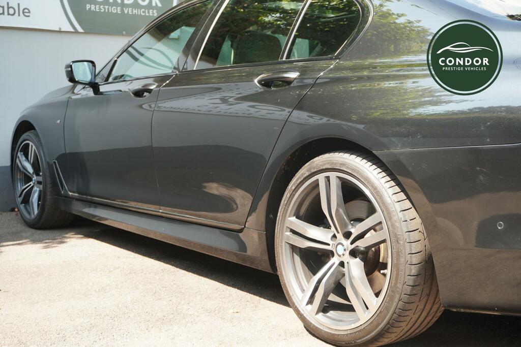 BMW 7 Series 730Ld Saloon Black #12