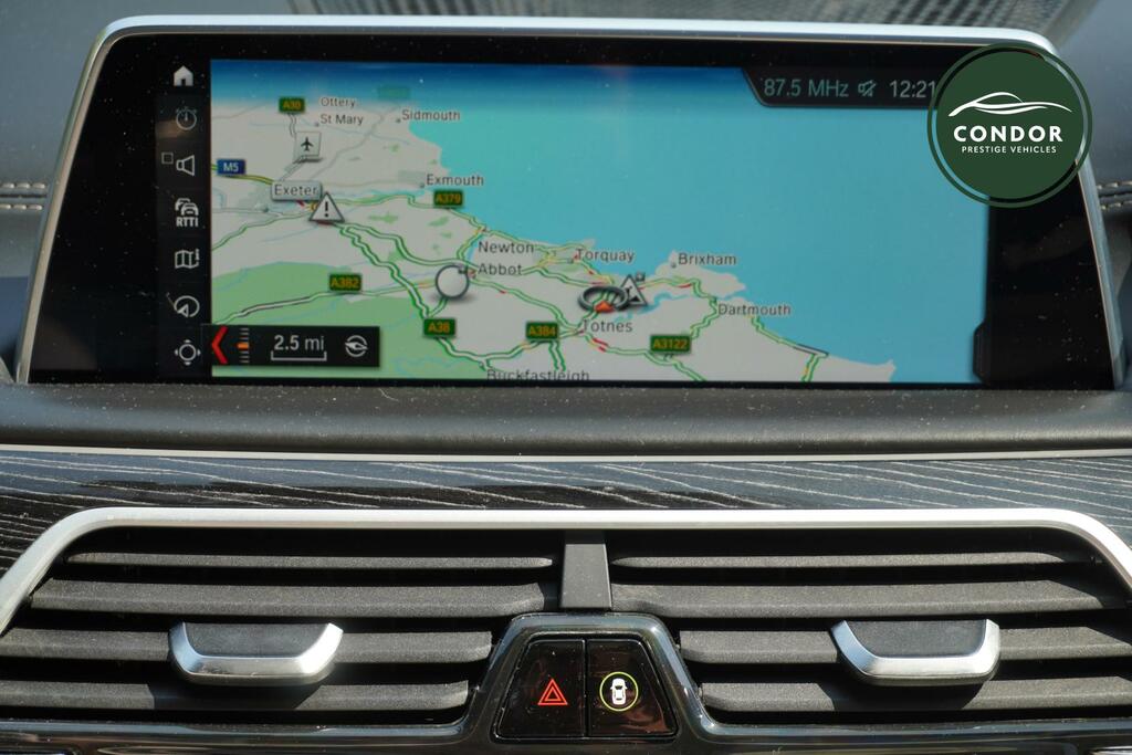 BMW 7 Series 730Ld Saloon Black #20