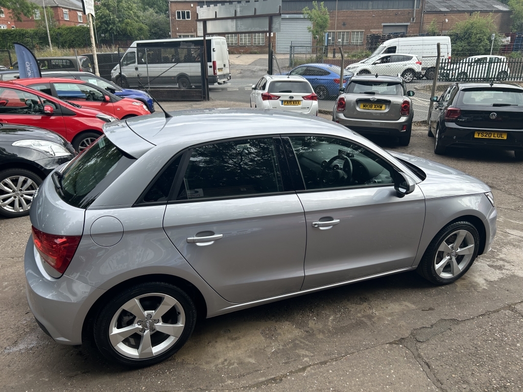 Audi A1 Hatchback 1.4 Sportback Tfsi Sport Silver #5