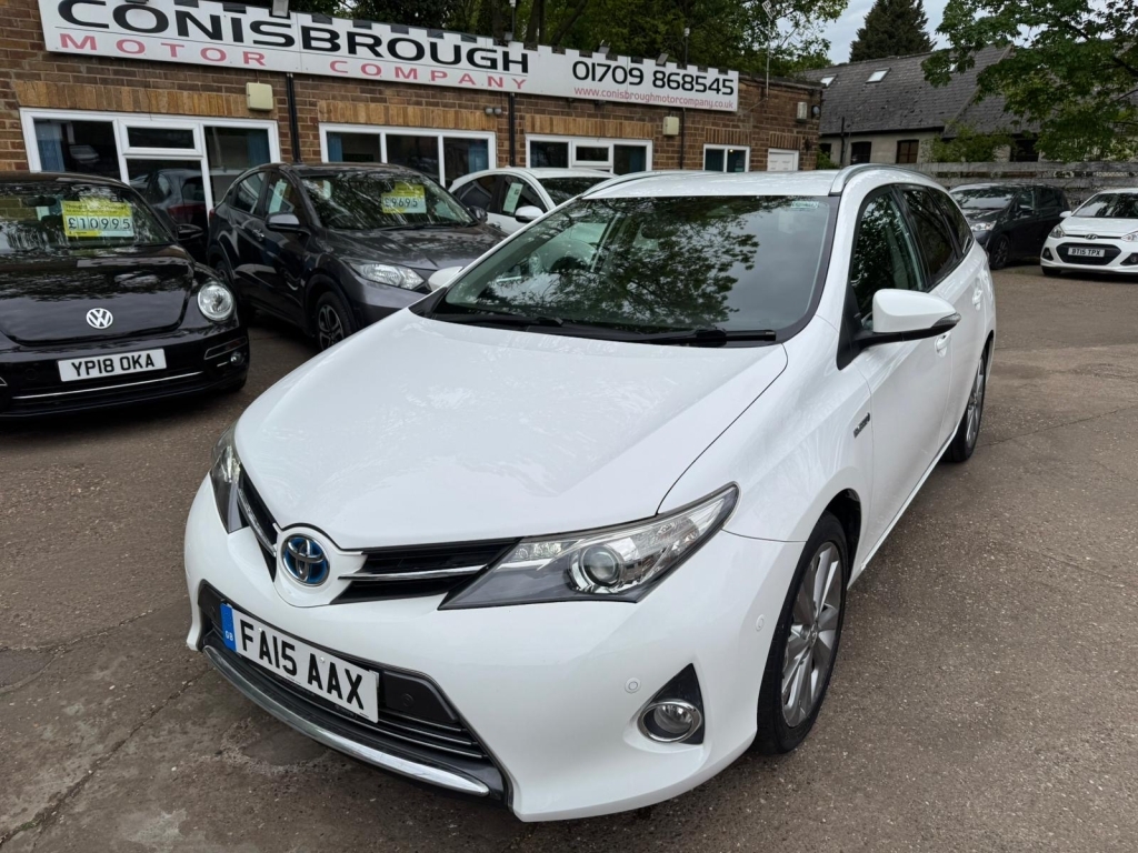 Toyota Auris Estate 1.8 Vvt-i Excel White