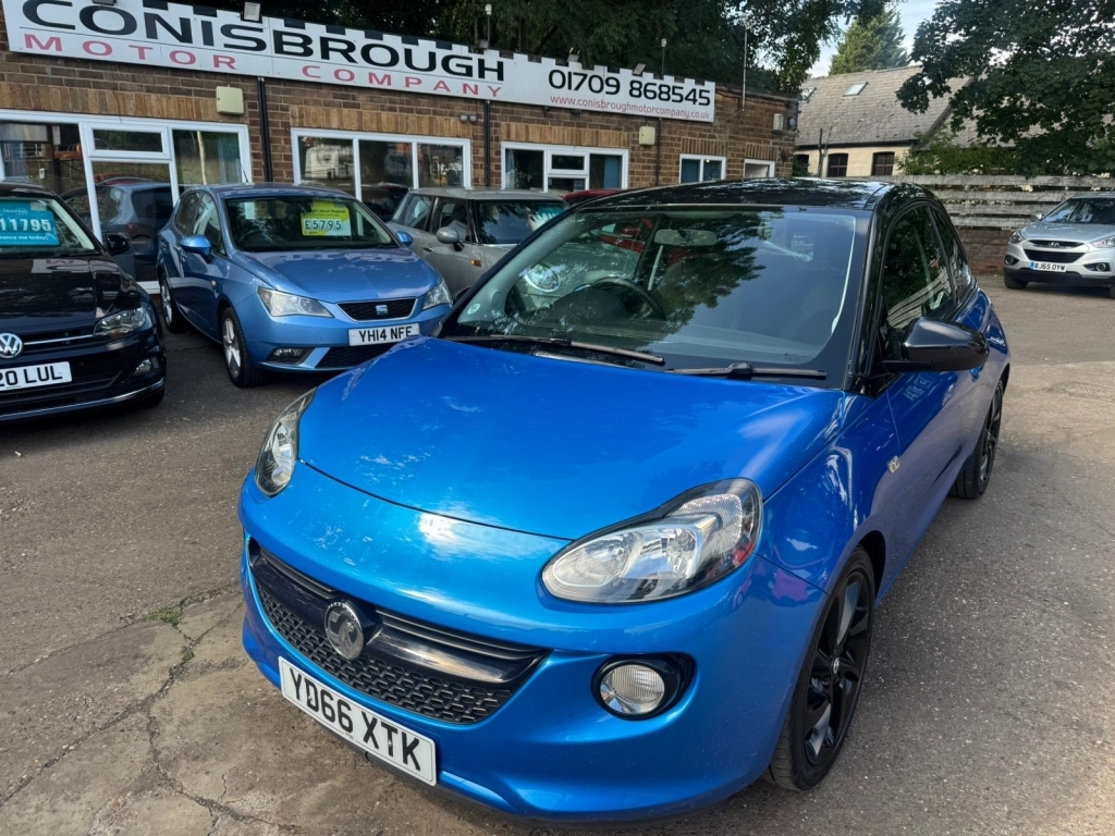 Vauxhall Adam Hatchback 1.2 Energised Blue
