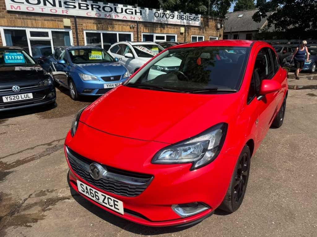 Vauxhall Corsa 1.4 Sri Ecoflex SA66ZCE Red