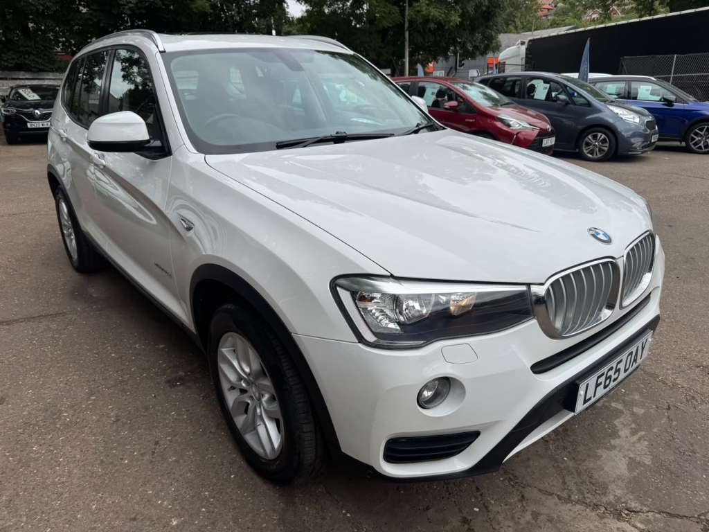 BMW X3 Estate 3.0 Xdrive30d Se White #3