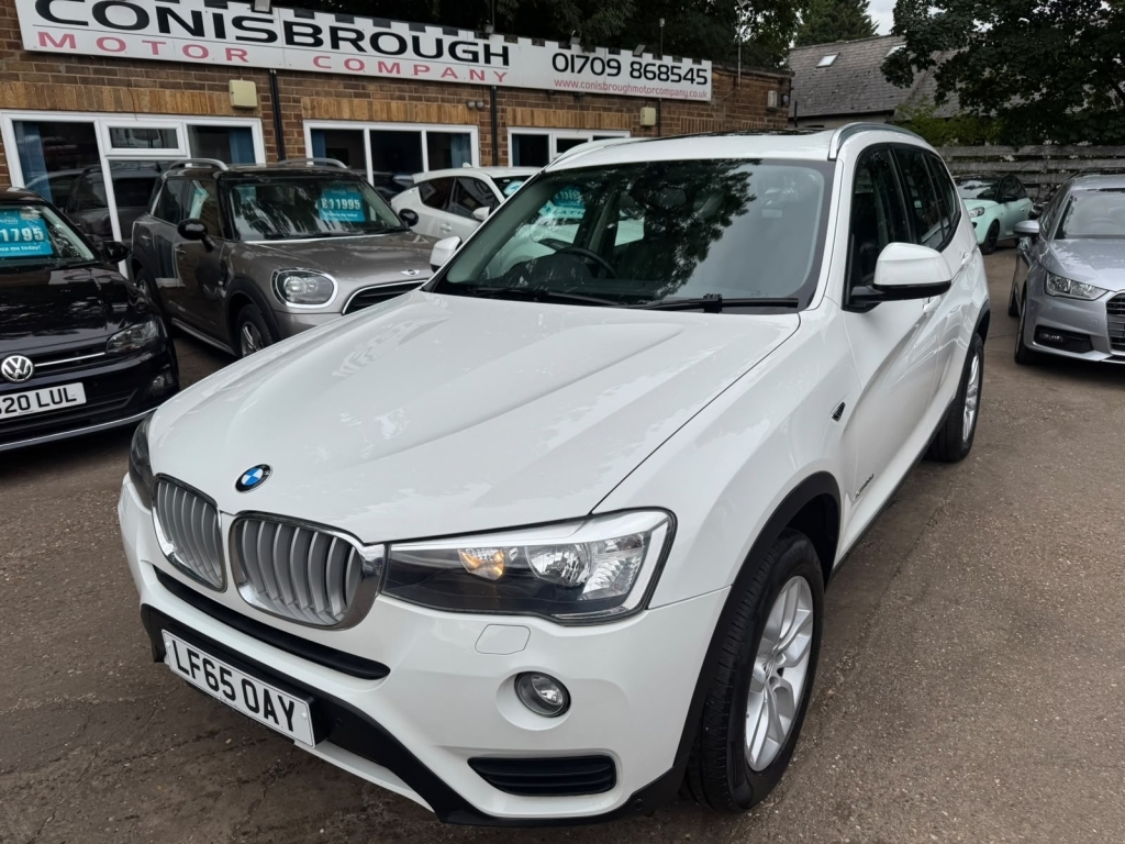 BMW X3 Estate 3.0 Xdrive30d Se White