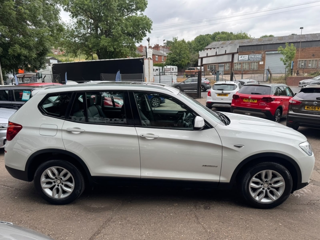 BMW X3 Estate 3.0 Xdrive30d Se White #5