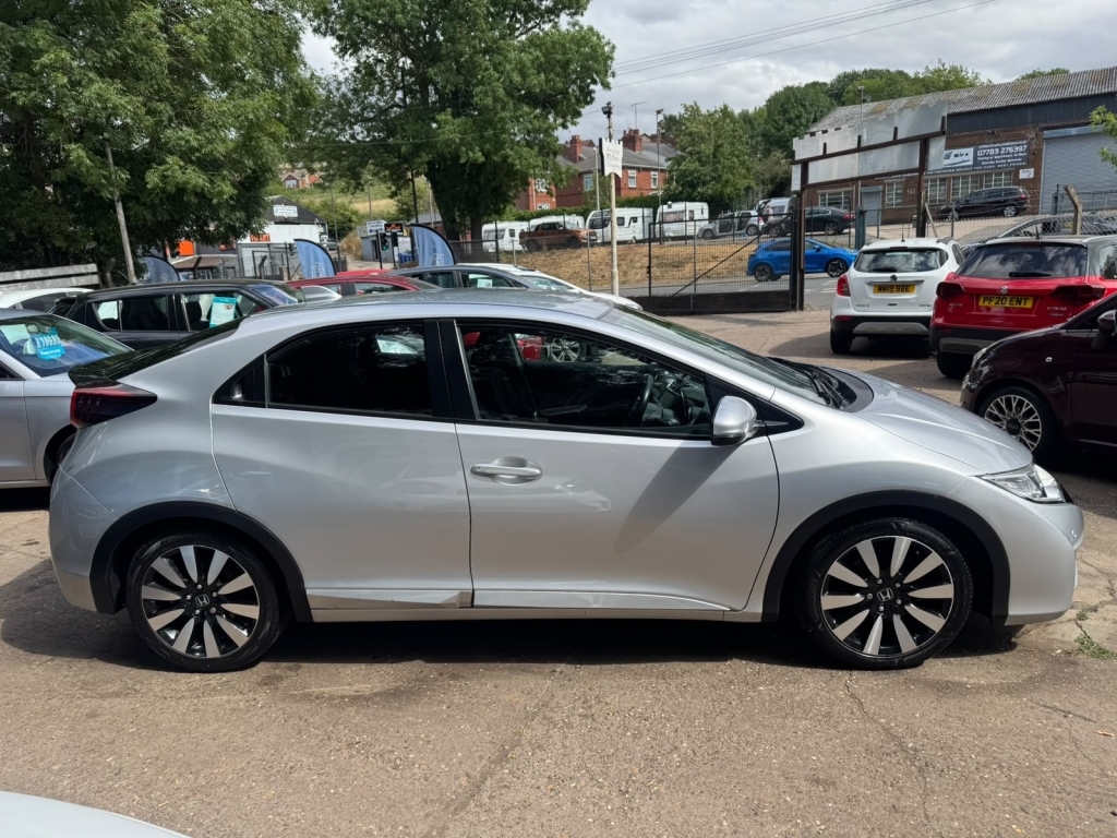 Honda Civic Hatchback 1.3 I-vtec Se Plus Silver #5