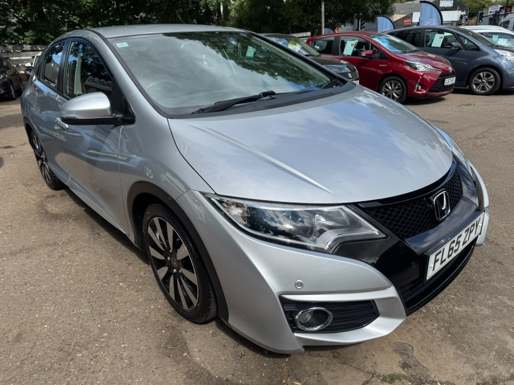 Honda Civic Hatchback 1.3 I-vtec Se Plus Silver #3
