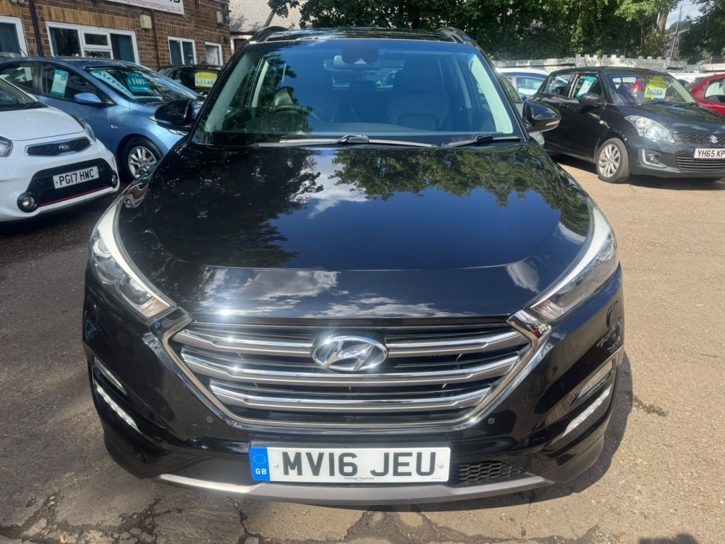 Hyundai Tucson Estate 2.0 Crdi Premium Se Blue Drive Black #2