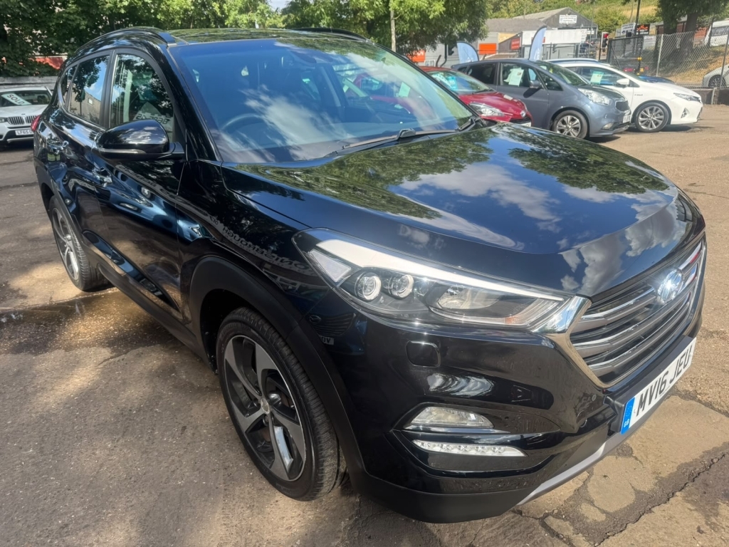 Hyundai Tucson Estate 2.0 Crdi Premium Se Blue Drive Black #3