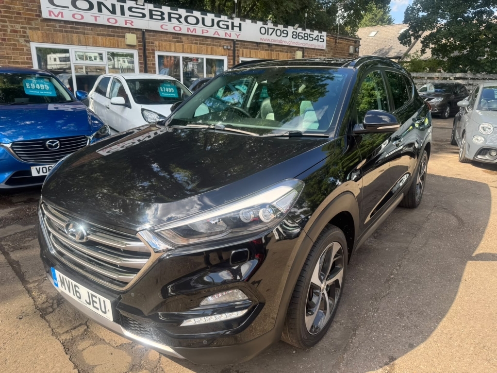 Hyundai Tucson Estate 2.0 Crdi Premium Se Blue Drive Black