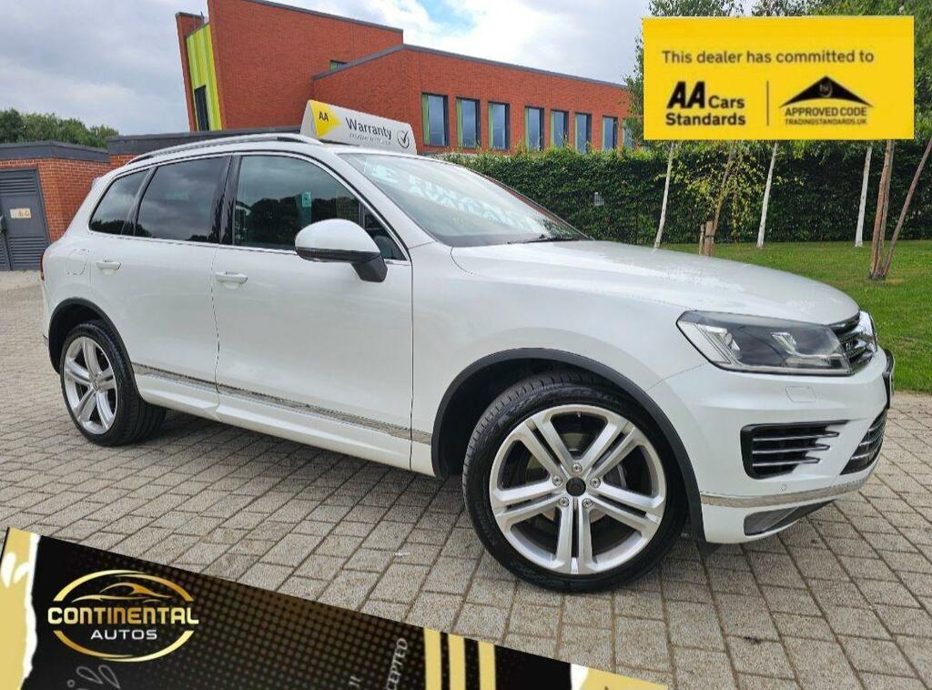 Volkswagen Touareg 3.0 Tdi V6 Bluemotion Tech R-line Tiptronic 4Wd Eu BU65BGO White