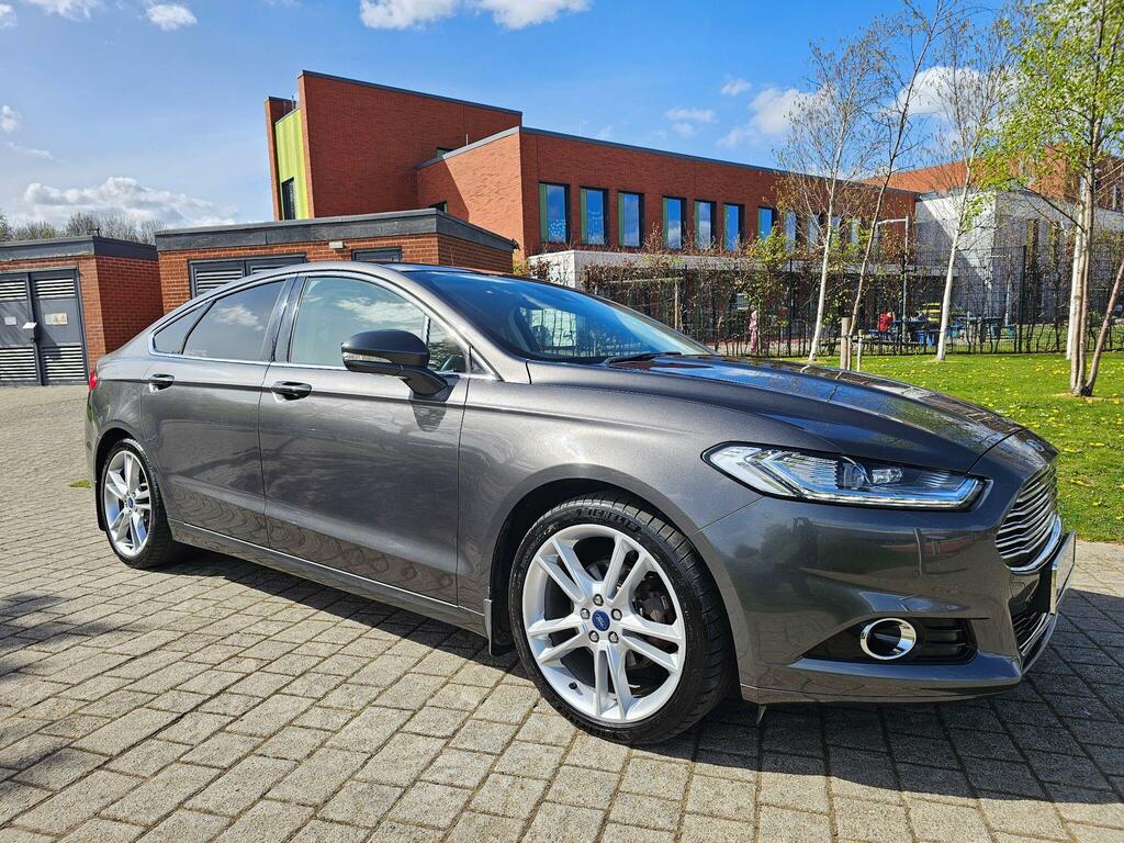 Ford Mondeo 2.0 Tdci Titanium Powershift Euro 6 Ss SH66KCX Grey #5