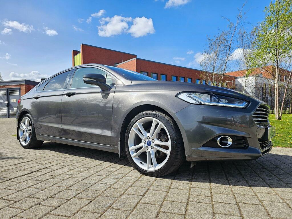 Ford Mondeo 2.0 Tdci Titanium Powershift Euro 6 Ss SH66KCX Grey #3