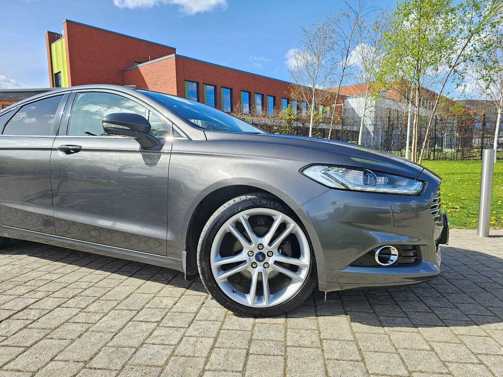 Ford Mondeo 2.0 Tdci Titanium Powershift Euro 6 Ss SH66KCX Grey #6