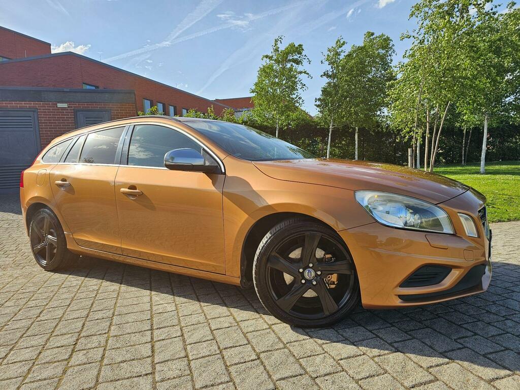 Volvo V60 2.0 D3 R-design Lux Nav Geartronic Euro 5 Ss Brown