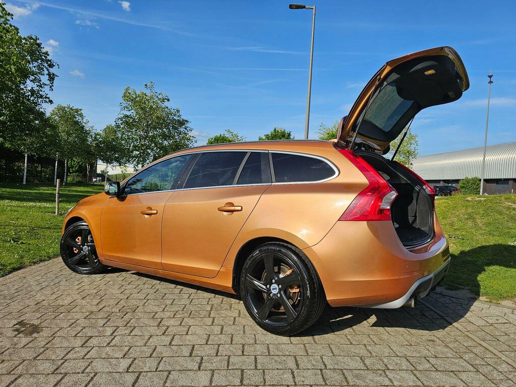 Volvo V60 2.0 D3 R-design Lux Nav Geartronic Euro 5 Ss Brown #6