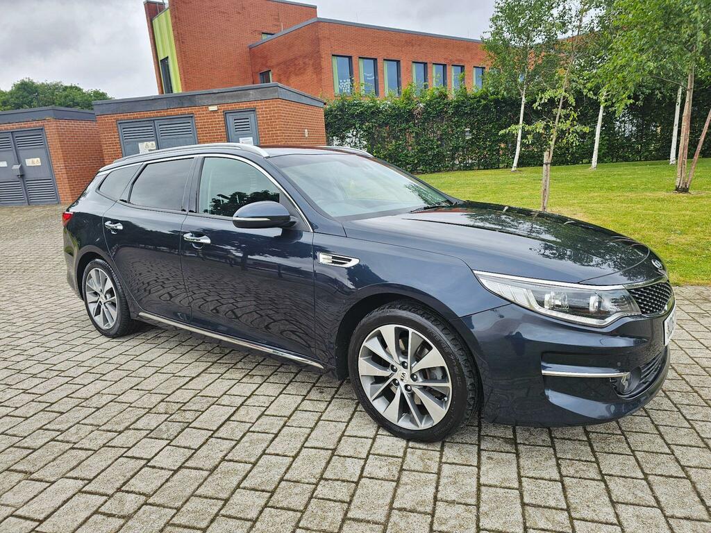 Kia Optima 1.7 Crdi 3 Sportswagon Dct Euro 6 Ss Blue #6