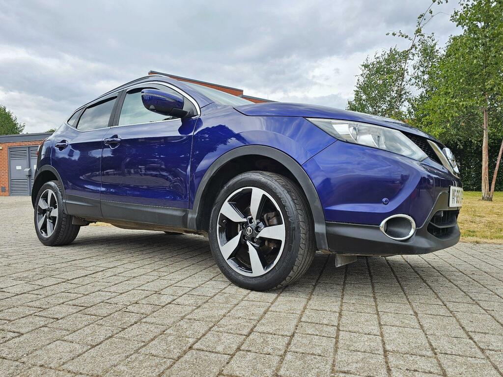 Nissan Qashqai 1.5 Dci N-tec 2Wd Euro 6 Ss YF65LZS Blue #3