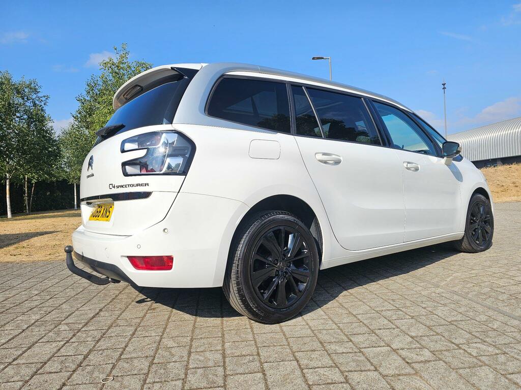 Citroen Grand C4 SpaceTourer 1.6 Bluehdi Flair Eat6 Euro 6 Ss White #5
