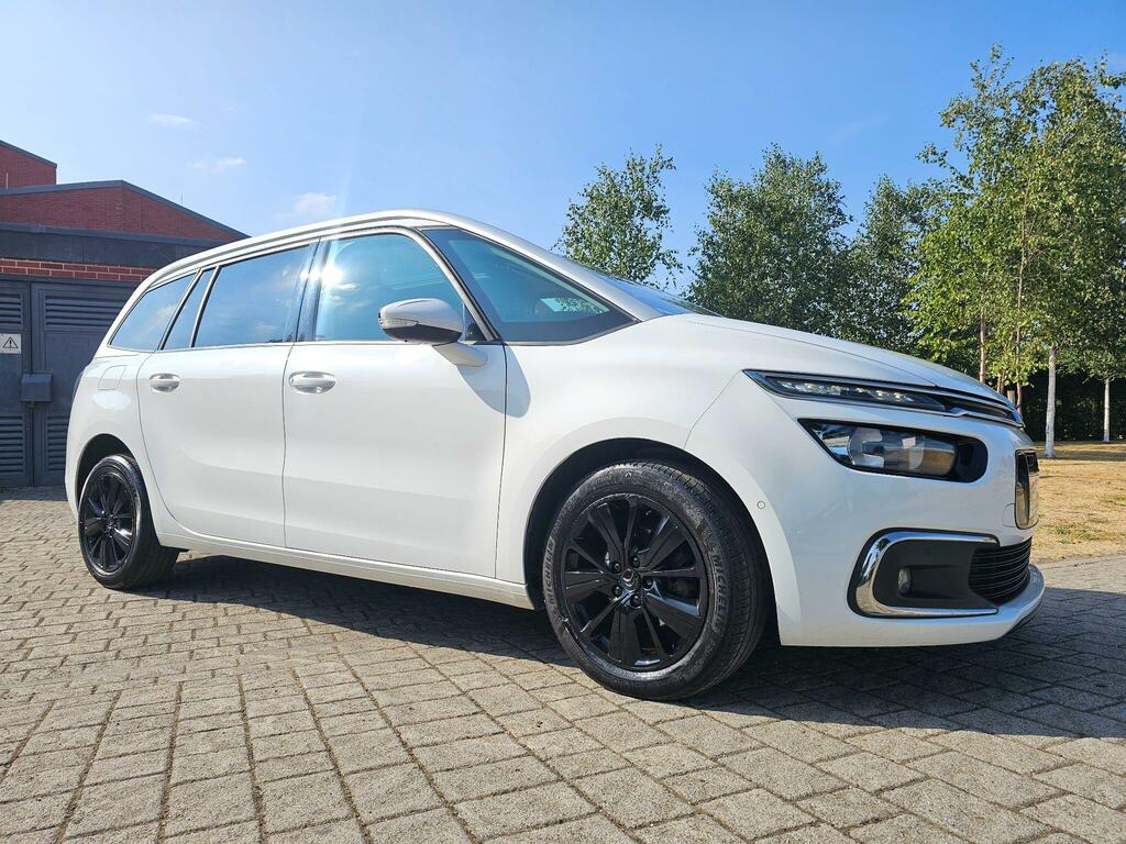Citroen Grand C4 SpaceTourer 1.6 Bluehdi Flair Eat6 Euro 6 Ss White #2