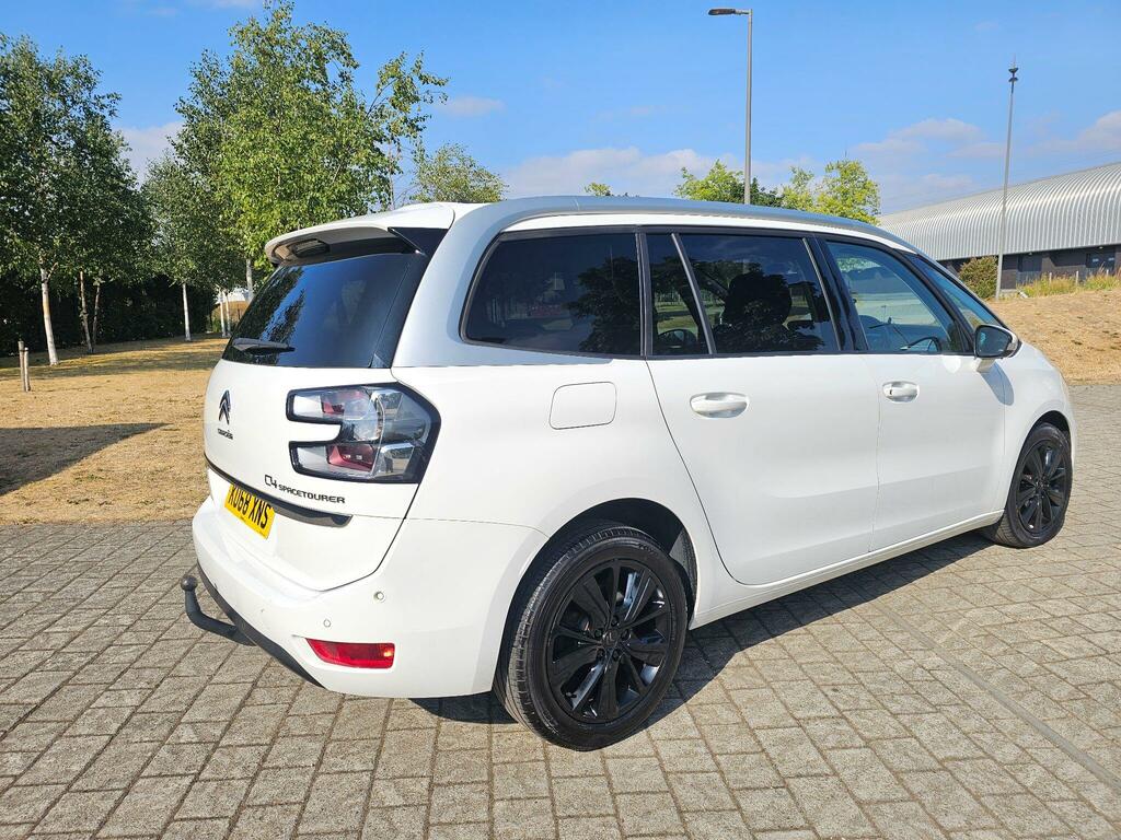 Citroen Grand C4 SpaceTourer 1.6 Bluehdi Flair Eat6 Euro 6 Ss White #6