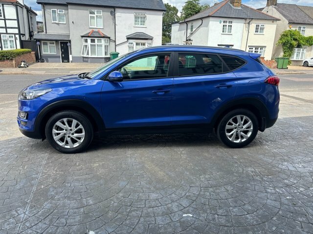 Hyundai Tucson 1.6 T-gdi Se Nav Suv Dct Euro 6 S S GJ70JVY Blue #6