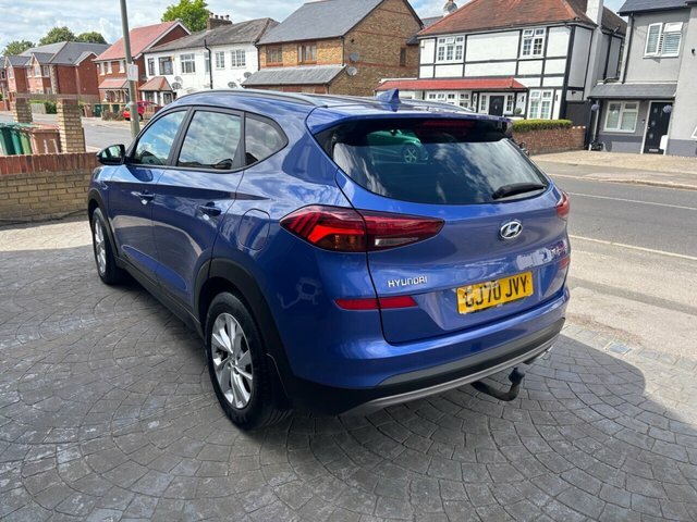 Hyundai Tucson 1.6 T-gdi Se Nav Suv Dct Euro 6 S S GJ70JVY Blue #5