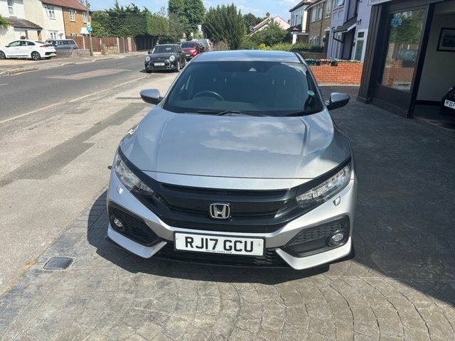 Honda Civic 1.5 Vtec Turbo Sport Hatchback Cvt Euro Silver #2
