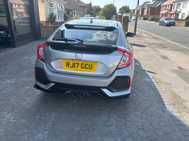 Honda Civic 1.5 Vtec Turbo Sport Hatchback Cvt Euro Silver #3