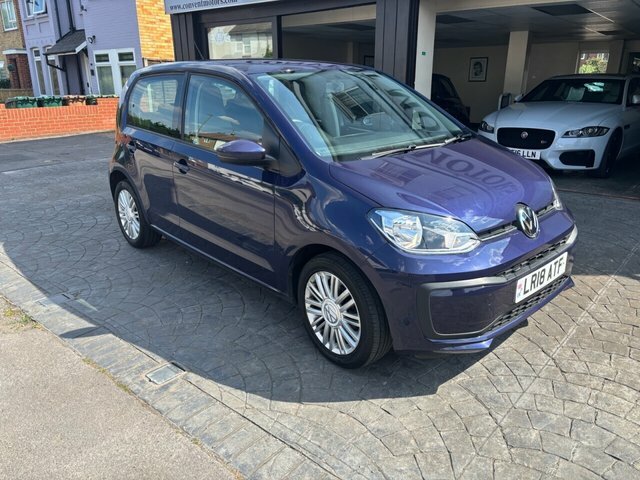 Volkswagen Up 1.0 Move Up Hatchback Euro 6 S Blue
