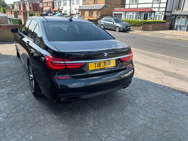 BMW 7 Series 3.0 730D M Sport Saloon Euro 6 S Black #5
