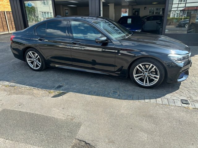 BMW 7 Series 3.0 730D M Sport Saloon Euro 6 S Black #2