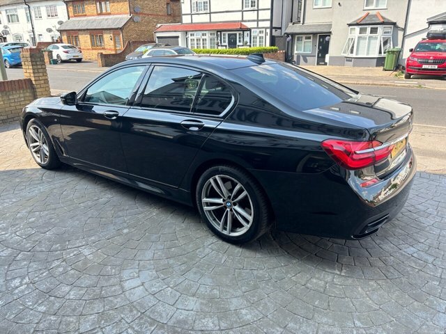 BMW 7 Series 3.0 730D M Sport Saloon Euro 6 S Black #6