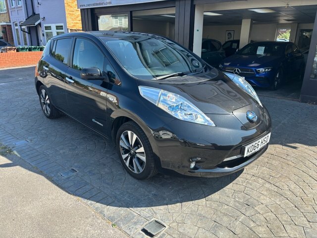 Nissan Leaf 30Kwh Tekna Hatchback 109 Bhp Black