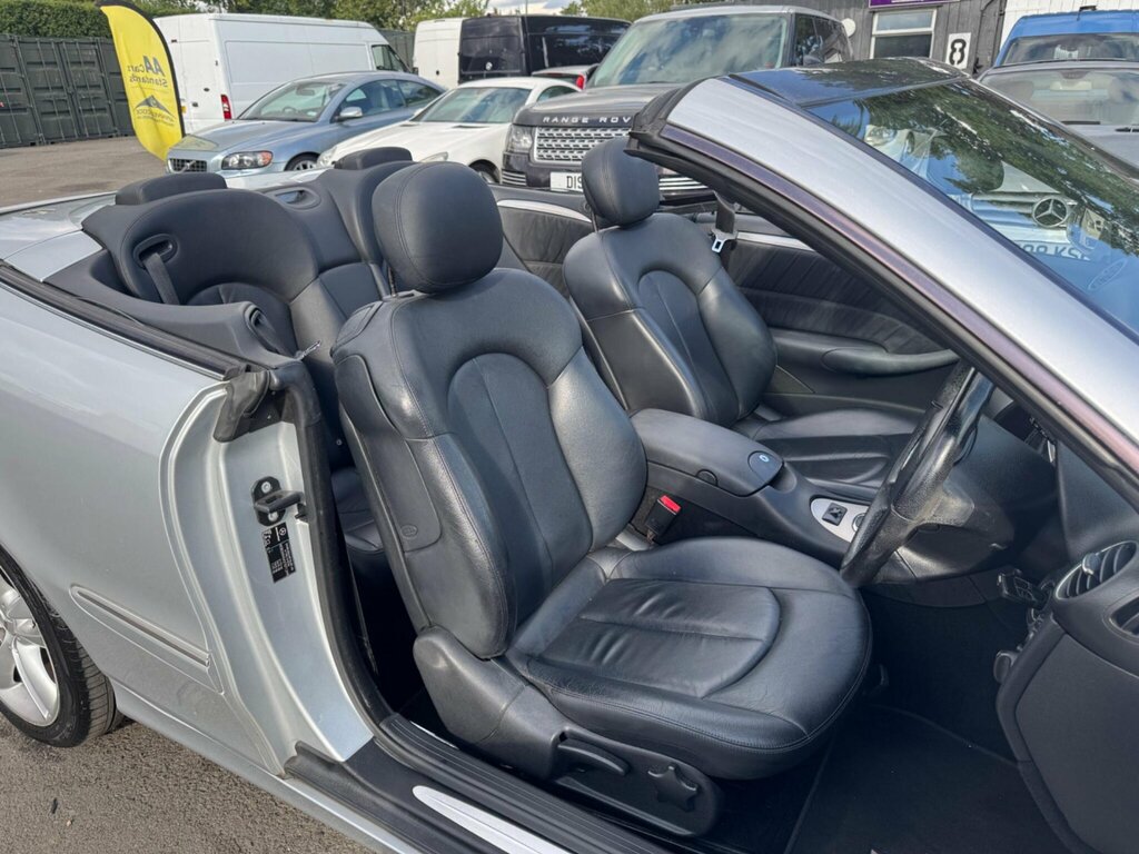 Mercedes-Benz CLK 1.8 Clk200 Kompressor Avantgarde 161 Bhp Silver #10