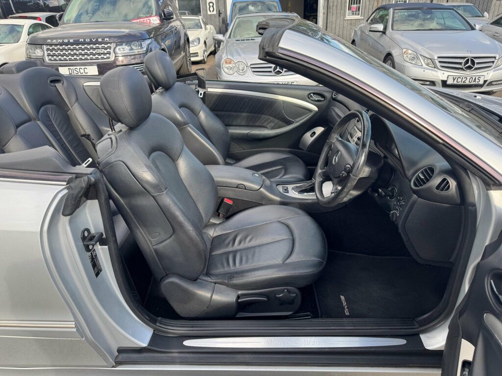 Mercedes-Benz CLK 3.0 Clk280 Avantgarde Cabriolet 7G-tronic Silver